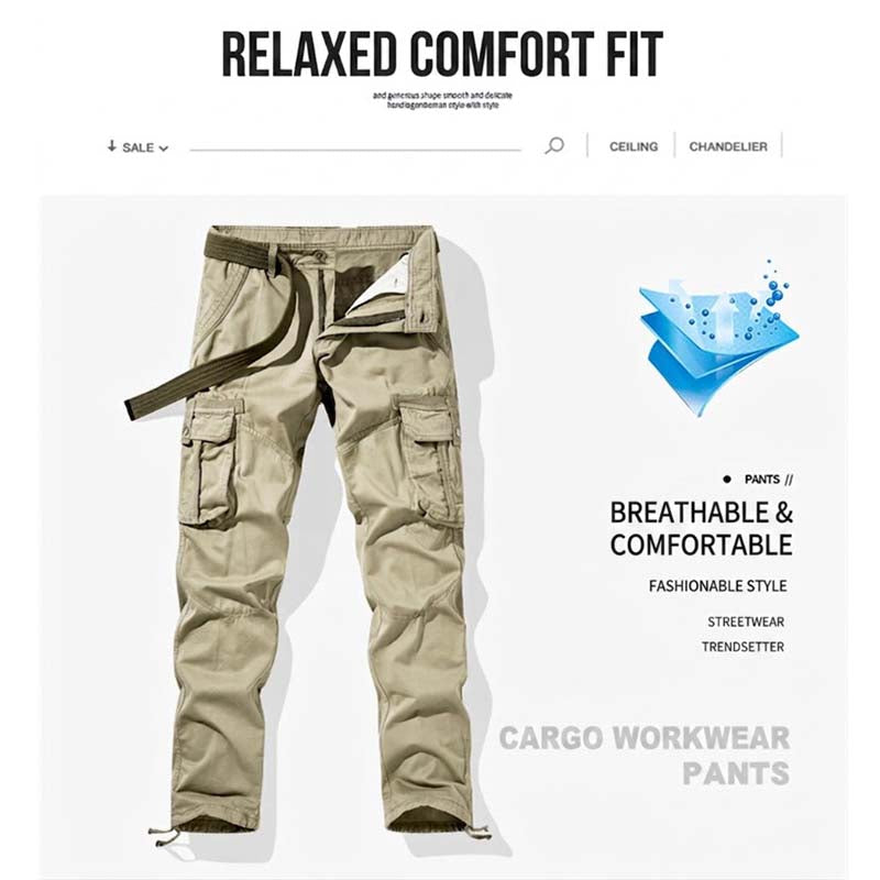 🔥Solange der Vorrat reicht 50 % Rabatt!🎉Klassische taktische Cargohose für Herren
