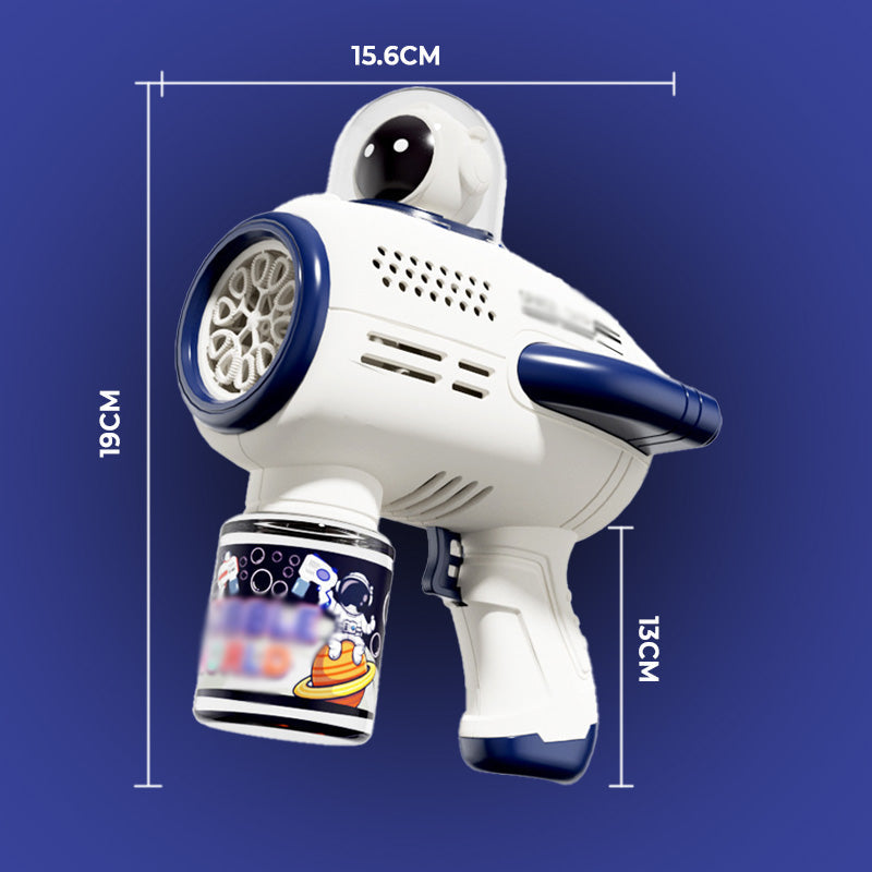 😊🎈🌌 Space Cartoon Electric Handheld Bubble Toy Gun 🚀✨
