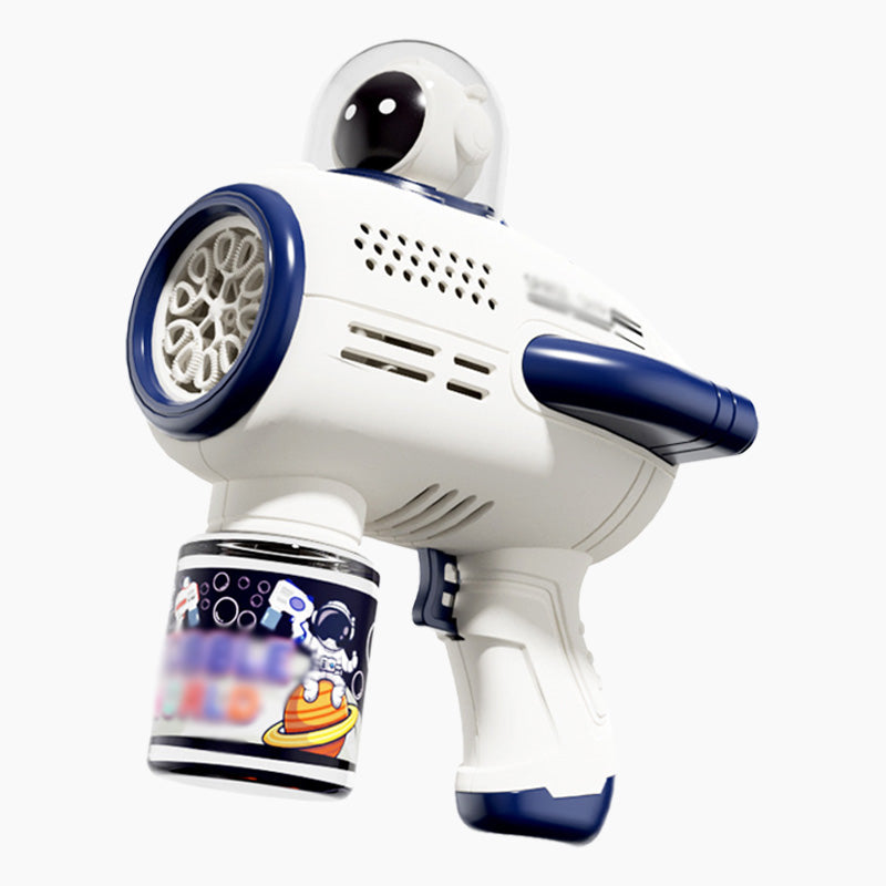😊🎈🌌 Space Cartoon Electric Handheld Bubble Toy Gun 🚀✨
