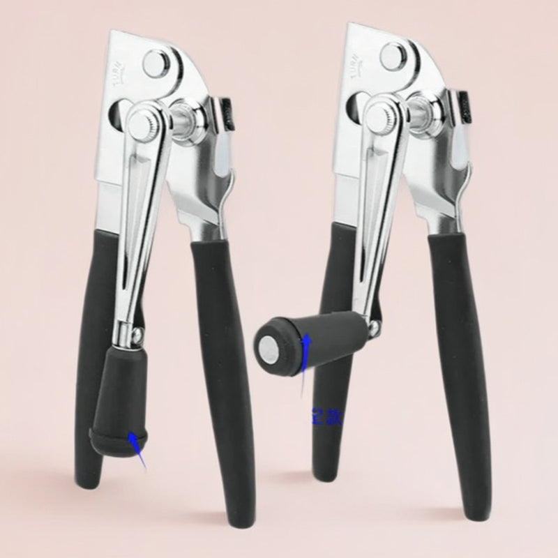 Ergonomischer manueller Dosenöffner mit um 360° drehbarem Griff