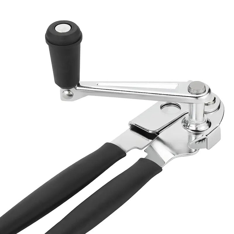 Ergonomischer manueller Dosenöffner mit um 360° drehbarem Griff