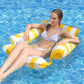 Aufblasbarer Pool-Liegestuhl mit Streifen