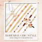 🧿 50% RABATT! 💕 Armband im Bohème-Stil mit Anhängern – Böser Blick & Elefant – Schützend, boho-chic & perfekt als Geschenk ✨