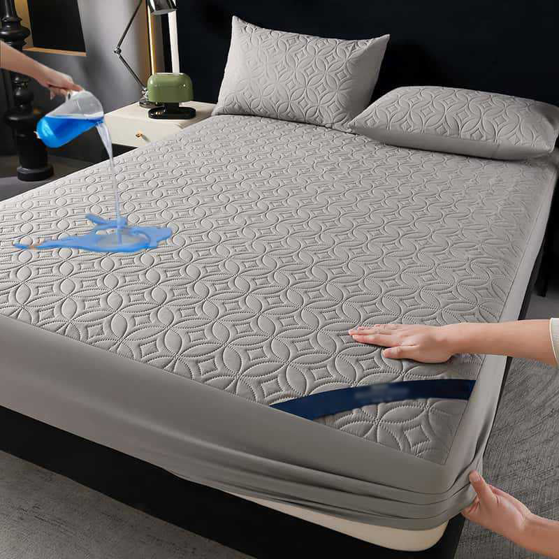 🛏️ Premium Matratzenschutz – wasserdicht, atmungsaktiv & wolkenweich – schützt vor Flüssigkeiten, Milben & Allergenen – ideal für Allergiker, Kinder & Haustiere ✨🛡️