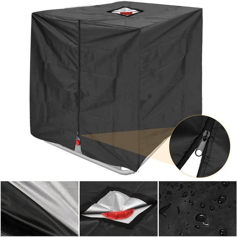 🛢️ 50% RABATT! ⏰ IBC-Tankabdeckung (1000 l) – Wetterfest, wasserdicht & UV-Schutz – Schützt vor Staub, Regen & Sonne – perfekt für die Lagerung im Freien ☀️✨