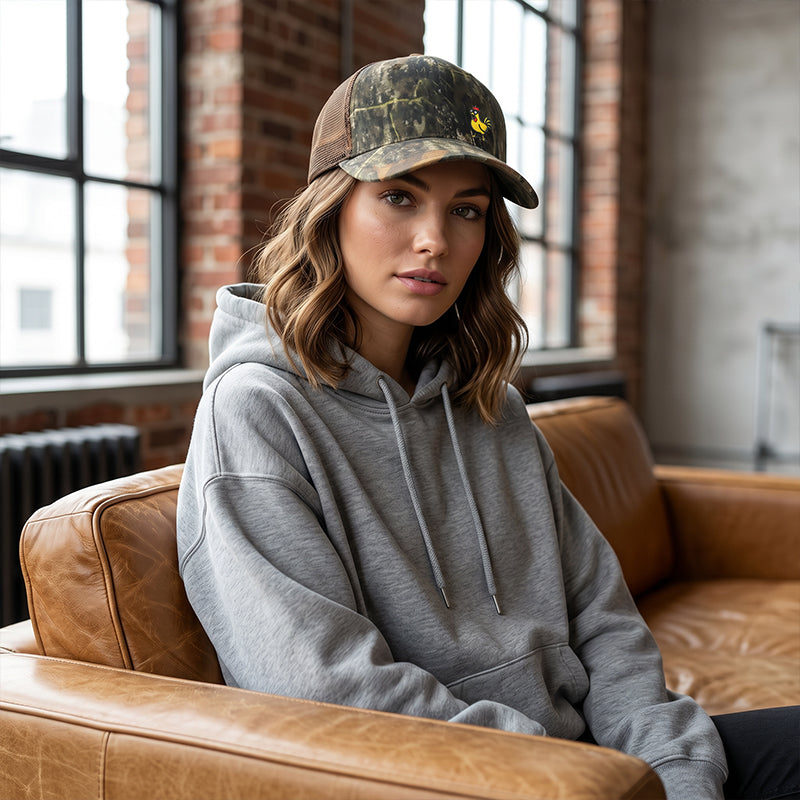 💐50% RABATT! Witzige Hühnchen-Stickerei Snapback-Cap – über 50.000 verkauft & trendiges Design 🧢🔥 【Nur noch begrenzt verfügbar】