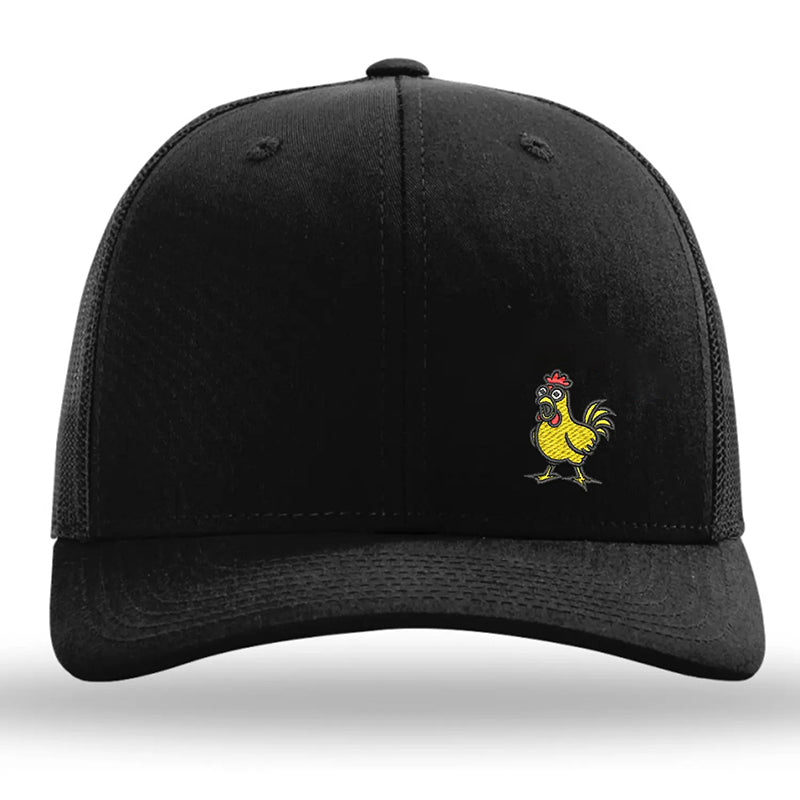 💐50% RABATT! Witzige Hühnchen-Stickerei Snapback-Cap – über 50.000 verkauft & trendiges Design 🧢🔥 【Nur noch begrenzt verfügbar】