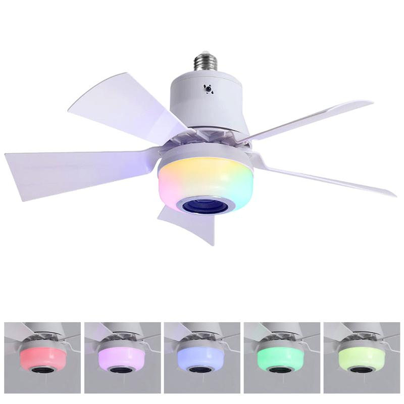 ✨🍃Intelligenter Deckenventilator mit Beleuchtung, RGB und Bluetooth-Lautsprecher