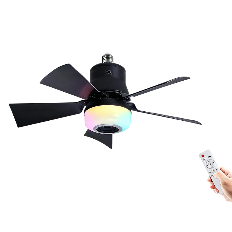 ✨🍃Intelligenter Deckenventilator mit Beleuchtung, RGB und Bluetooth-Lautsprecher