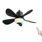 ✨🍃Intelligenter Deckenventilator mit Beleuchtung, RGB und Bluetooth-Lautsprecher