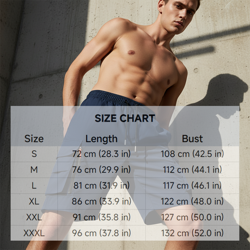 🩳 VORÜBERGEHEND 50 % RABATT! ✨ Schnell trocknende Cargo-Shorts für Herren – mit mehreren Taschen, leicht ✨