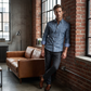 Herrenhemd in Modern Fit mit Karomuster