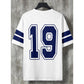 🏆LETZTER TAG DES SALE – 50 % RABATT🔥Lässiges Kurzarm-Oberteil mit sportlichem Nummernprint