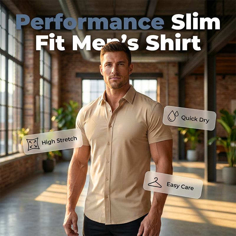 Herrenhemd in Slim-Fit-Passform mit Stretchanteil
