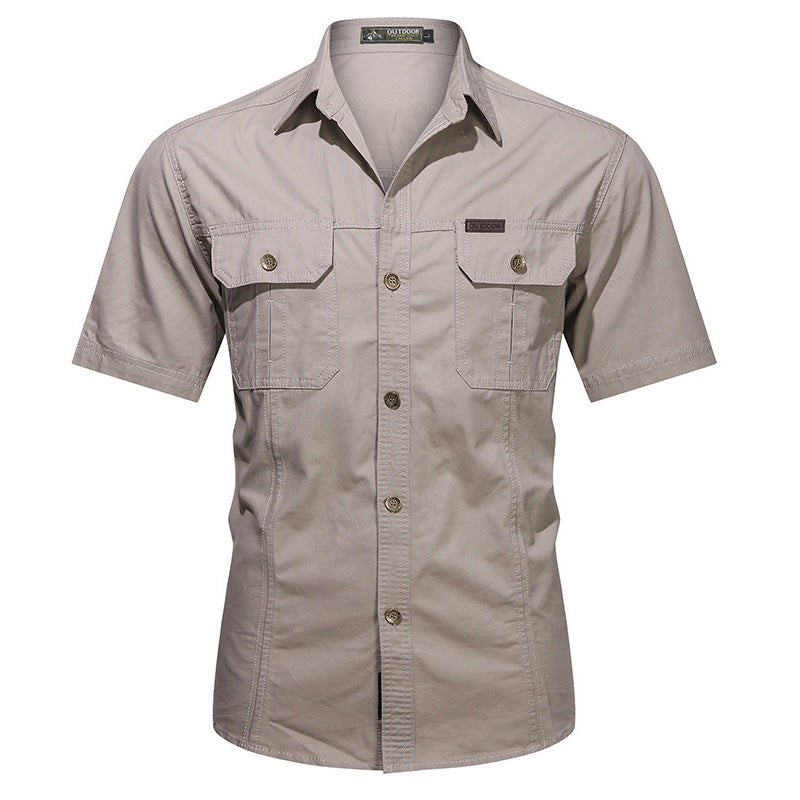 💥 Zeitlich begrenztes Angebot: 50 % Rabatt 👕 Taktisches Kurzarmhemd für Herren – Elegant, praktisch und vielseitig kombinierbar ✨
