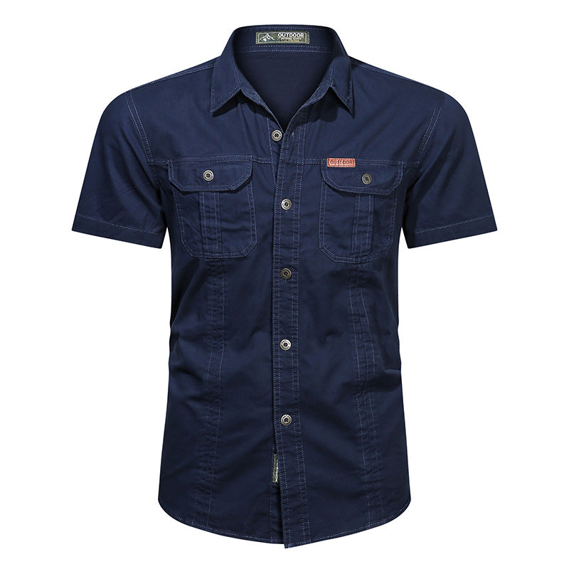 💥 Zeitlich begrenztes Angebot: 50 % Rabatt 👕 Taktisches Kurzarmhemd für Herren – Elegant, praktisch und vielseitig kombinierbar ✨