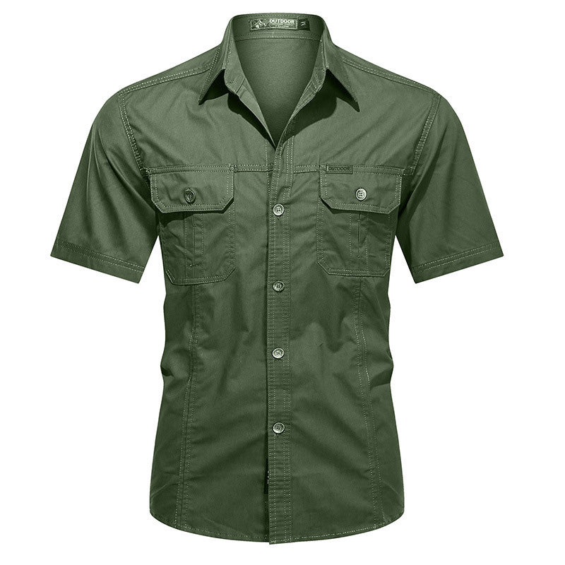 💥 Zeitlich begrenztes Angebot: 50 % Rabatt 👕 Taktisches Kurzarmhemd für Herren – Elegant, praktisch und vielseitig kombinierbar ✨