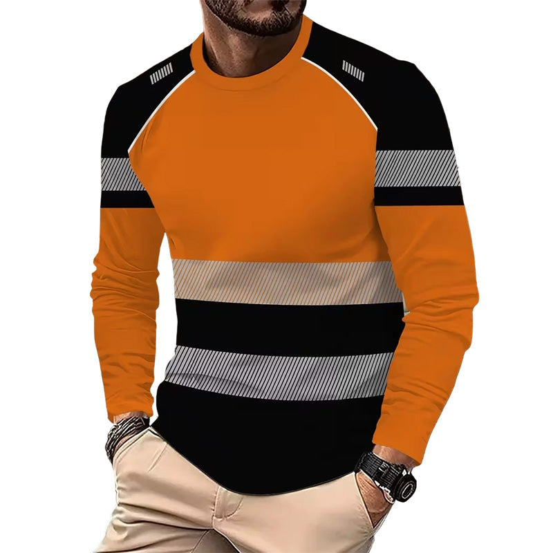 👕 59% RABATT! 🏃‍♂️ Sportliches Herren-Longsleeve – Feuchtigkeitsableitend & mit dezentem Print – Perfekt für aktive Tage, Joggen oder Freizeit – atmungsaktiv und bequem 🌿