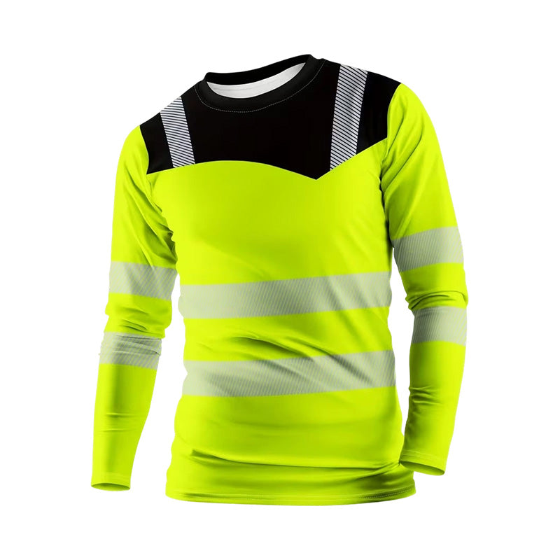 👕 59% RABATT! 🏃‍♂️ Sportliches Herren-Longsleeve – Feuchtigkeitsableitend & mit dezentem Print – Perfekt für aktive Tage, Joggen oder Freizeit – atmungsaktiv und bequem 🌿