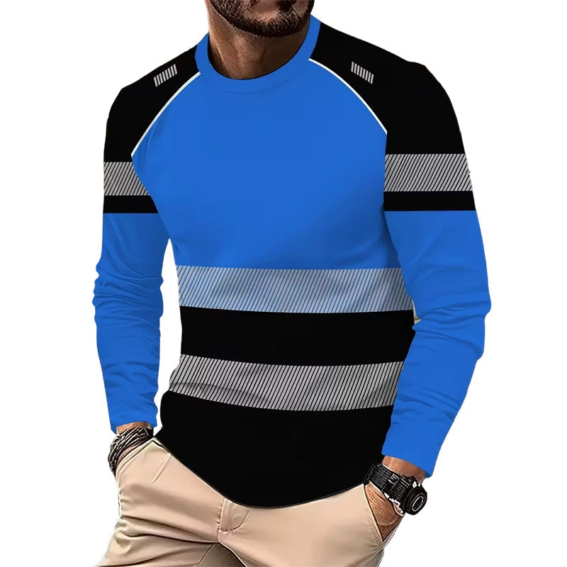 👕 59% RABATT! 🏃‍♂️ Sportliches Herren-Longsleeve – Feuchtigkeitsableitend & mit dezentem Print – Perfekt für aktive Tage, Joggen oder Freizeit – atmungsaktiv und bequem 🌿