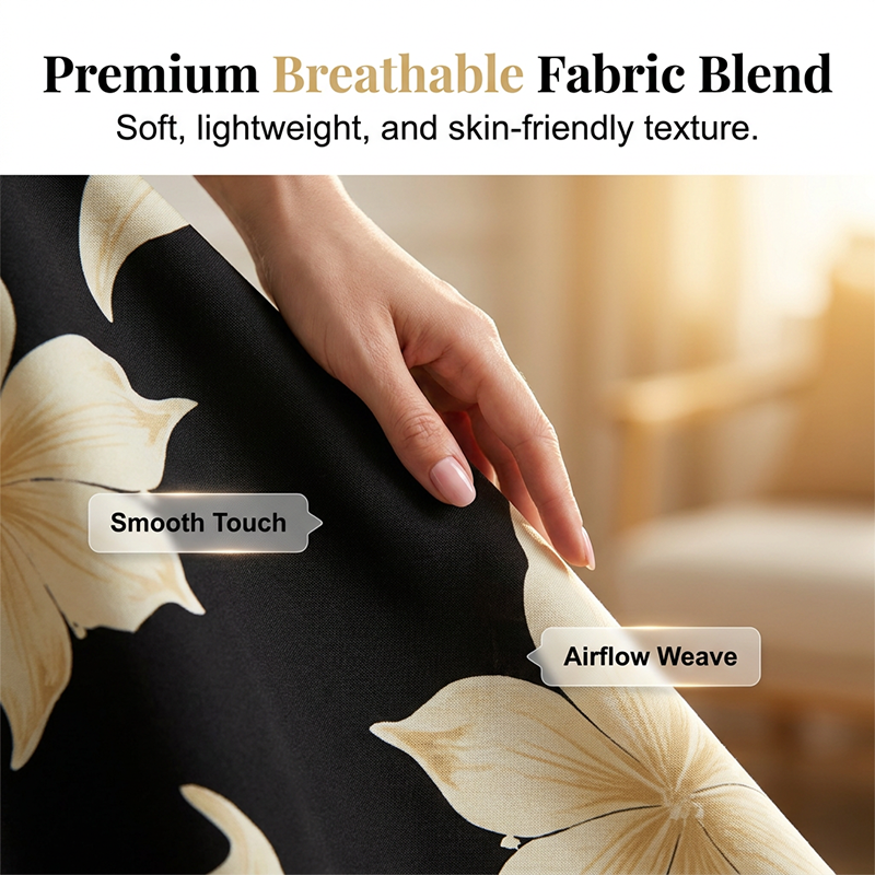 👗 Figurbetonendes A-Linien Blumenkleid ✨ Sommerliches ärmelloses Midi-Kleid mit Taillenband für den perfekten Auftritt