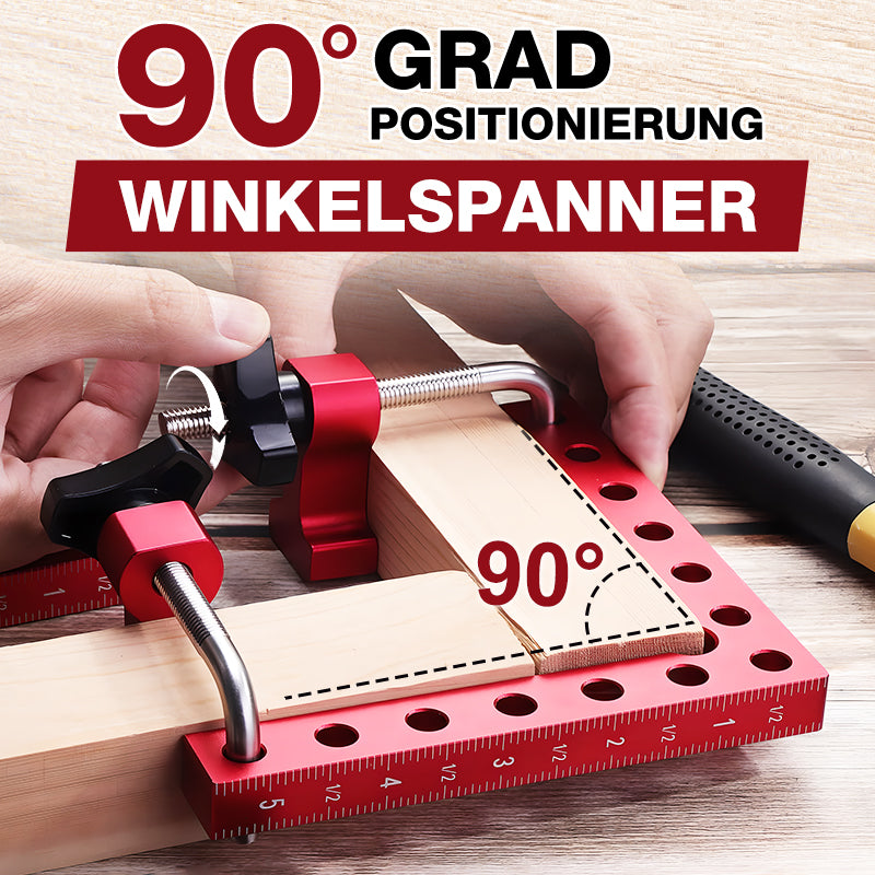📐 Aluminium-Winkel & 90°-Spannblock-Set – vielseitig für Holzverbindungen, Rahmen & DIY-Projekte 🪚