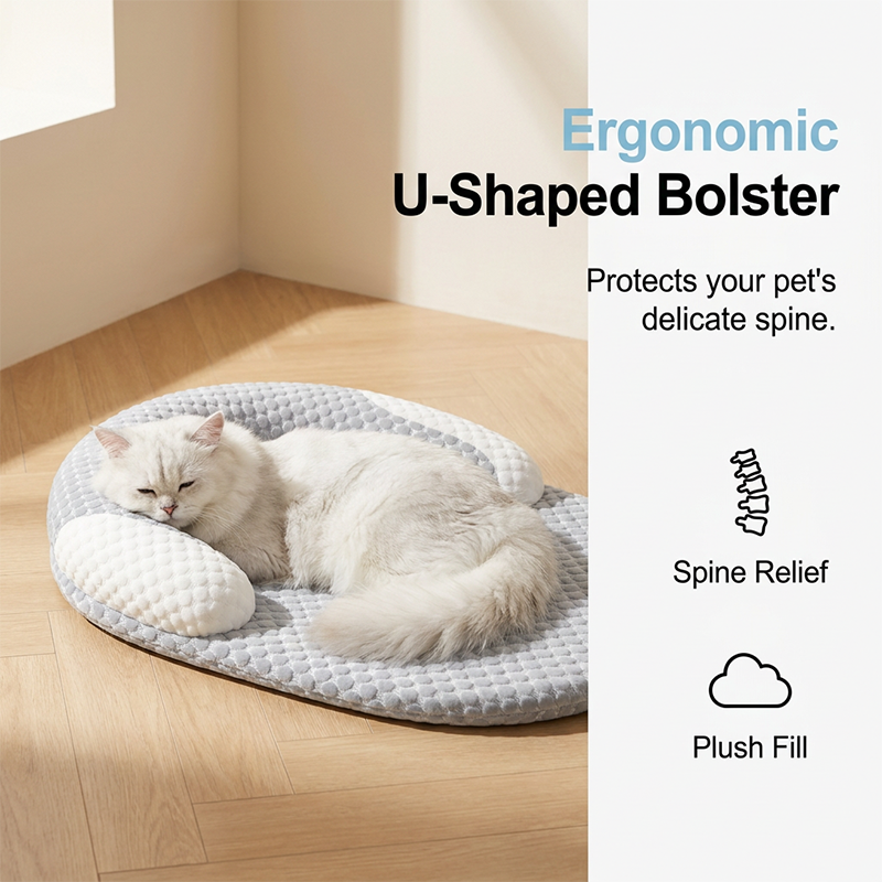 🐾 50% RABATT! ❄️ Atmungsaktives Kühlbett für Haustiere – Ice-Silk, waschbar & kühl ohne Strom – Perfekt für heiße Sommertage – entspannte Erfrischung für Hund oder Katze 🌞✨🐶