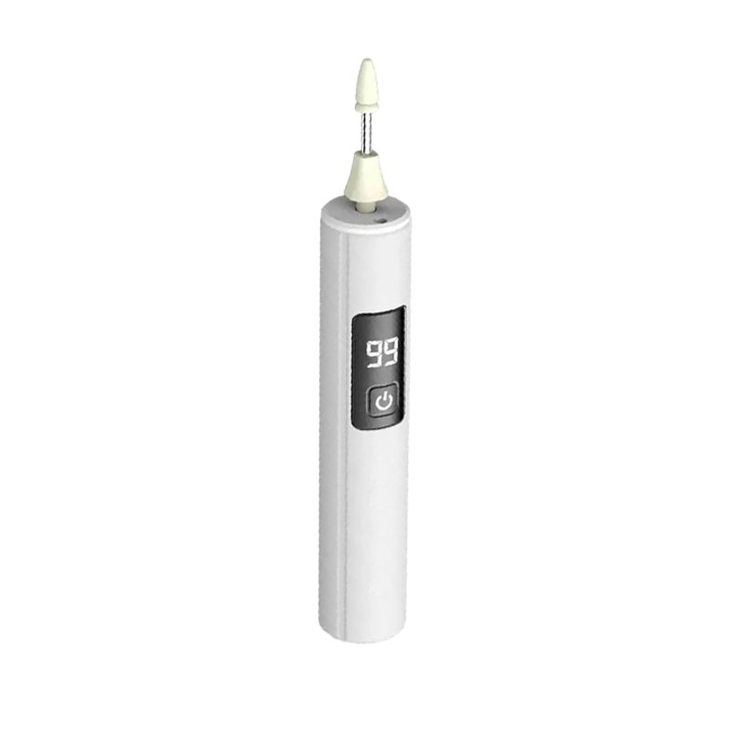 💎NUR KURZE ZEIT 50% RABATT!✨Professionelles elektrisches Nagelfeilen-Set mit Digitaldisplay & 4 Aufsätzen – Kabellos, ergonomisch für Heim-Maniküre & Pediküre