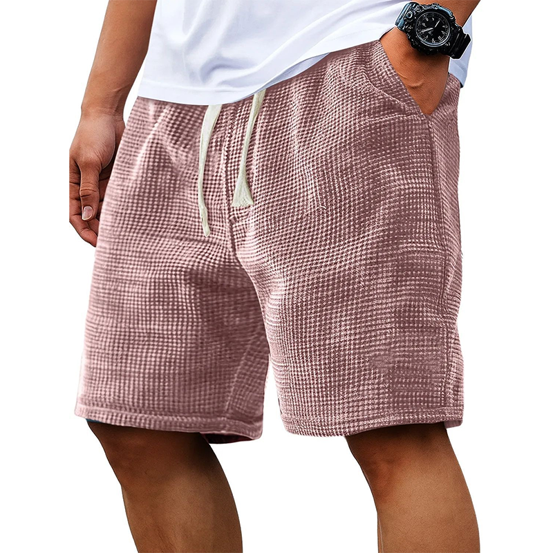 🩳 50% RABATT! 🌿 Atmungsaktive Waffel-Herren-Freizeitshorts – Leicht, elastischer Bund & lässiger Schnitt – Ideal für warme Tage, Freizeit oder einen entspannten Look – bequem & vielseitig ☀️✨