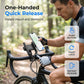 🔥 50% RABATT! 🚲 Schnellverschluss-Fahrrad-Handyhalterung – Stoßfest, 360° drehbar & universell passend – Perfekt für Navigation & Outdoor-Rides – Sicher & praktisch 🛡️✨