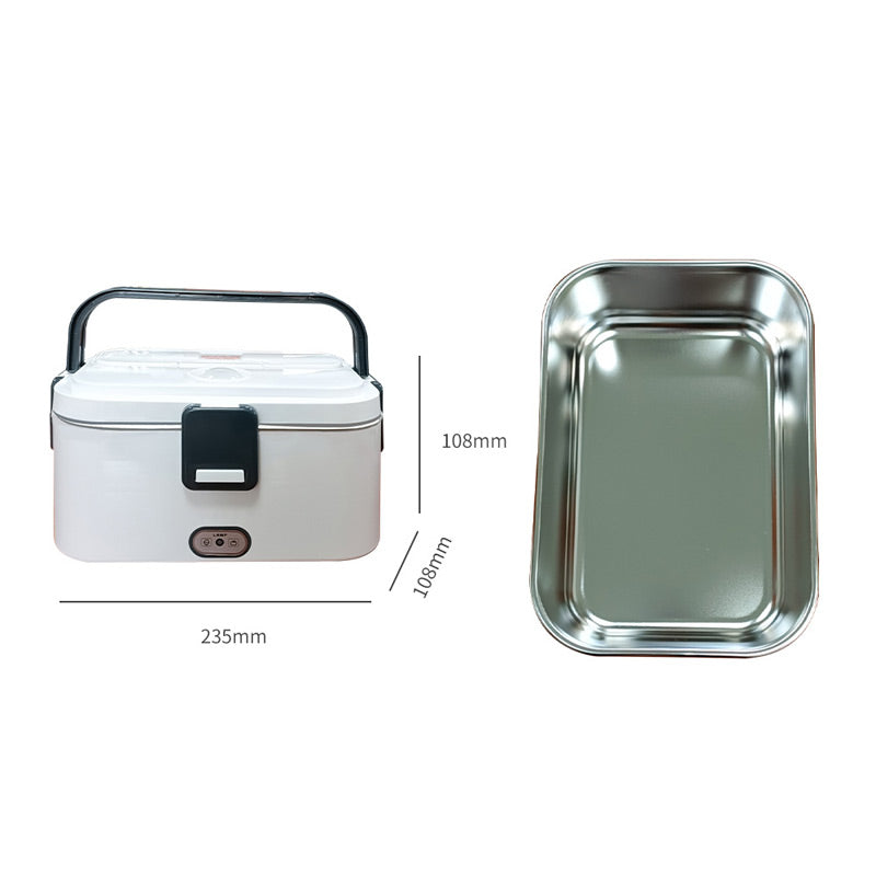 🌡️ 50% DE RÉDUCTION ! ♨️ Ensemble Chauffant pour Repas – Inox & Plastique – 1,8L & Poignée Renforcée for Travail & Voyage