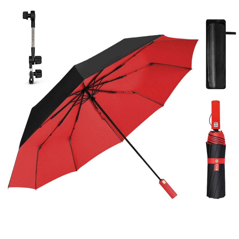 🎉 Soldes 2026 — Plus de 31 600 Vendus!☂️ Grand Parapluie Automatique Soleil & Pluie