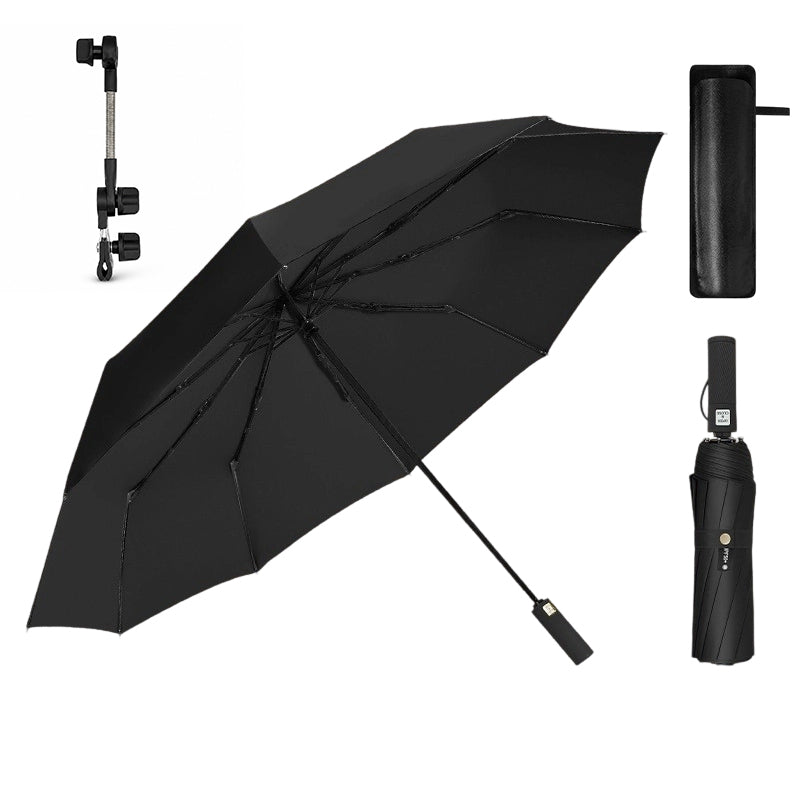 🎉 Soldes 2026 — Plus de 31 600 Vendus!☂️ Grand Parapluie Automatique Soleil & Pluie