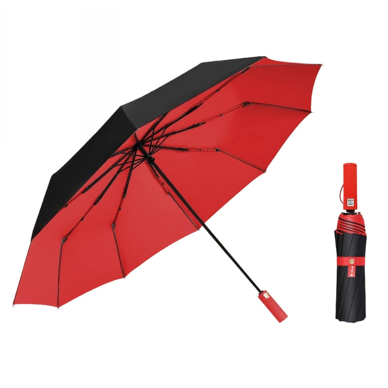 🎉 Soldes 2026 — Plus de 31 600 Vendus!☂️ Grand Parapluie Automatique Soleil & Pluie