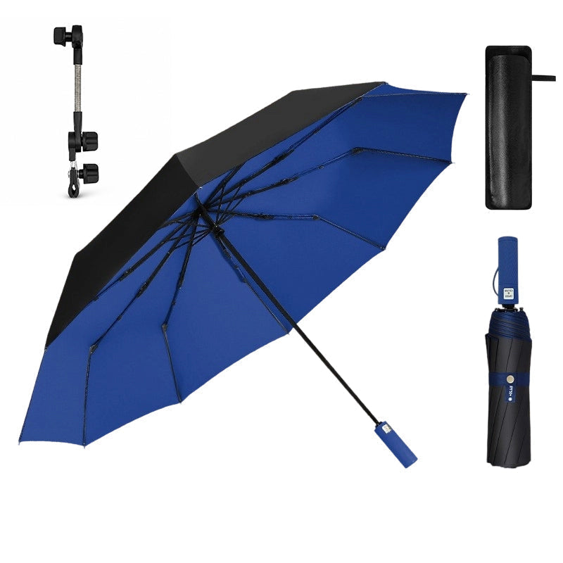 🎉 Soldes 2026 — Plus de 31 600 Vendus!☂️ Grand Parapluie Automatique Soleil & Pluie