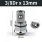📢📢Limitiertes Angebot – 55% !!⏰CR-V Stahl Ratschenschlüssel-Adapter Steckschlüssel-Konverter-Set