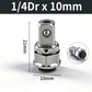📢📢Limitiertes Angebot – 55% !!⏰CR-V Stahl Ratschenschlüssel-Adapter Steckschlüssel-Konverter-Set