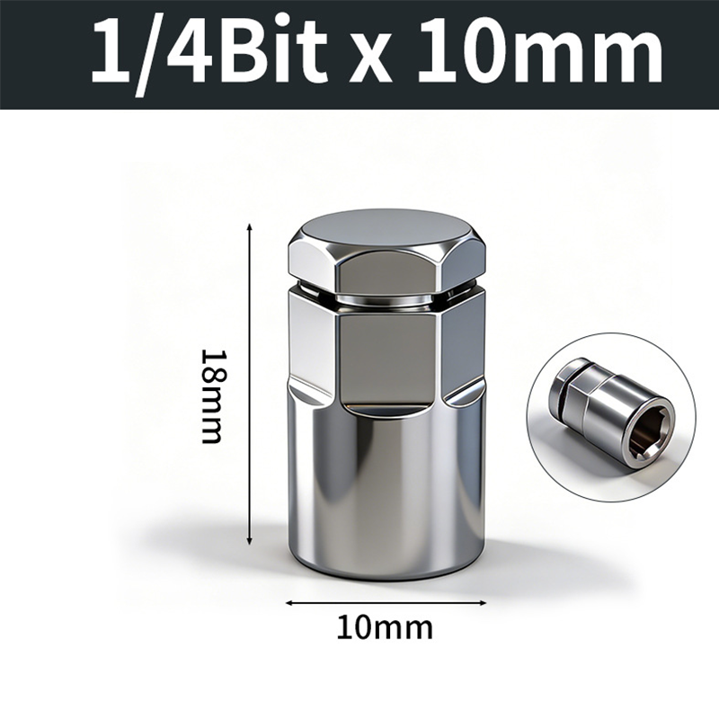 📢📢Limitiertes Angebot – 55% !!⏰CR-V Stahl Ratschenschlüssel-Adapter Steckschlüssel-Konverter-Set