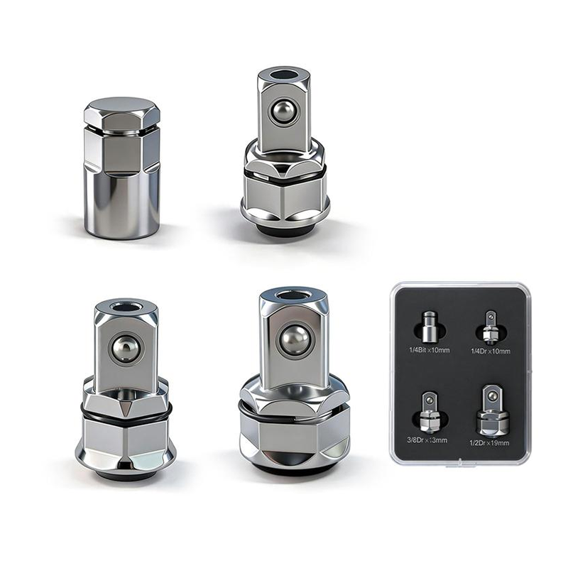 📢📢Limitiertes Angebot – 55% !!⏰CR-V Stahl Ratschenschlüssel-Adapter Steckschlüssel-Konverter-Set