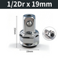 📢📢Limitiertes Angebot – 55% !!⏰CR-V Stahl Ratschenschlüssel-Adapter Steckschlüssel-Konverter-Set