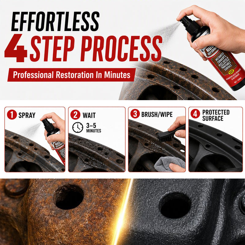 🛡️ PROMO FLASH : 50% DE RÉDUCTION ! Spray Antirouille Haute Performance – Technologie de Neutralisation Chimique for Protection Durable Contre la Corrosion 🚗✨