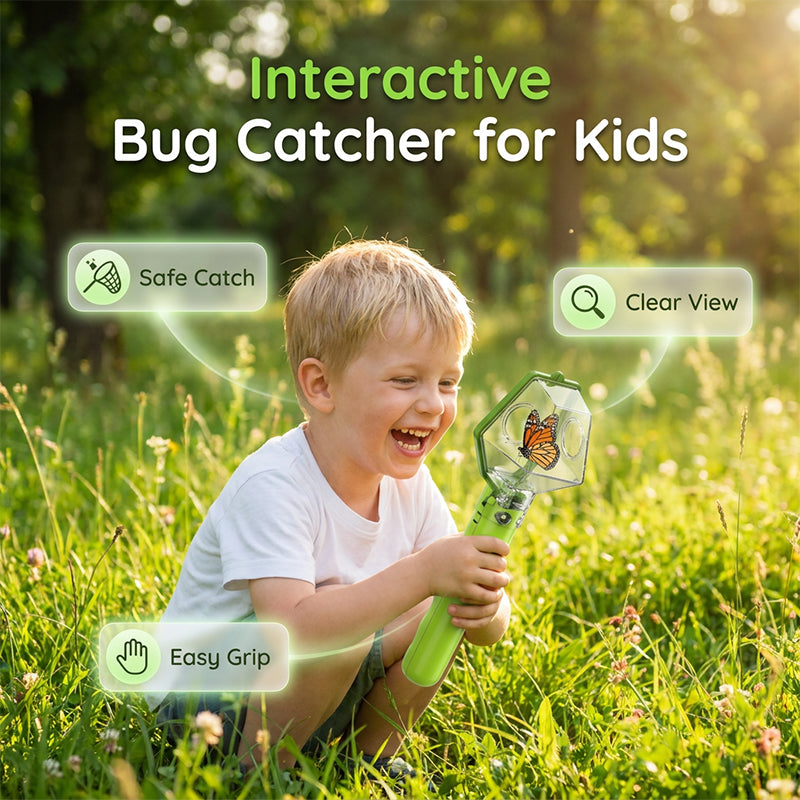 🐞 PROMO FLASH : 50% DE RÉDUCTION ! Attrape-Insectes Interactif pour Enfants – Fenêtre d'Observation Transparente & Capture Sans Danger for une Aventure Nature Éducative et Amusante ✨🌱