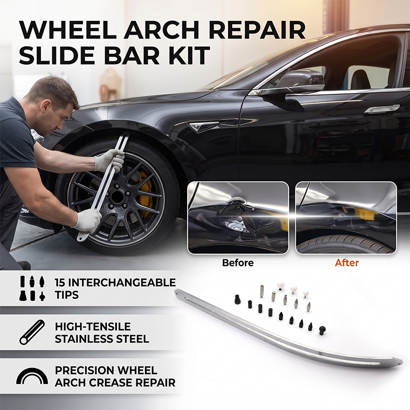 🚗 50% RABATT! 🛠️ Karosserie-Radlauf-Restaurierungsstab-Set – Einfache Anwendung, schnelle Trocknung & langanhaltender Glanz – Perfekt für die Reparatur und Auffrischung von Radläufen ✨