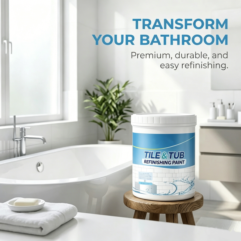 🛁 Kit de Peinture pour Carreaux et Baignoires – Rénovez sans démolir !
