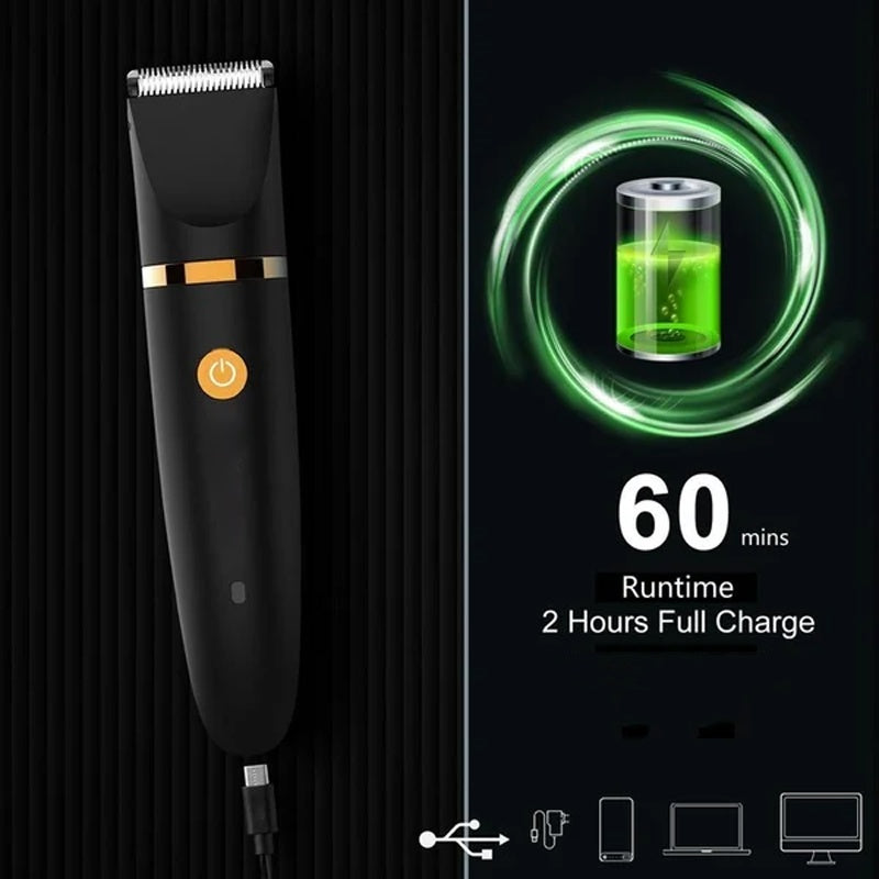 Kit de tondeuse à cheveux électrique 3-en-1 pour hommes