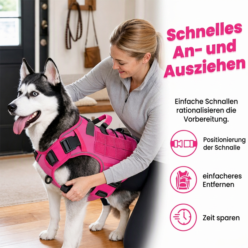 🐕 50% DE RÉDUCTION! 🦺 Harnais chien en Oxford – Durable, respirant & facile à ajuster ✨
