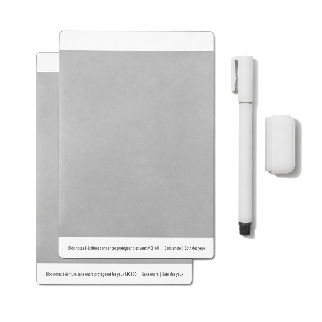 📋 PROMO FLASH : 50% DE RÉDUCTION ! Tableau Blanc Magnétique Sans Encre – Stylet 0,5 mm, Effacement Instantané & Protection Oculaire for une Écriture Propre et Portable ✨✍️