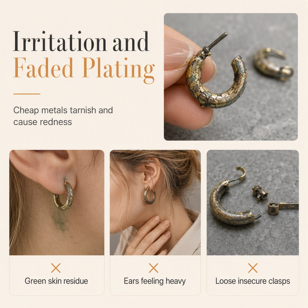 ⏳50 % de réduction pour une durée limitée⏰Boucles d'oreilles pendantes rétro colorées avec pendentifs en forme de cœur et pompons pour femmes – Bijoux tendance à boucle d'oreille❤️💚💙