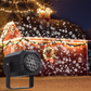 ⏳Time-Limited Special⏰ Rotating LED Christmas Pattern Projector Light – Dynamic, Plug & Play, Wide Projection ❄️