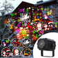 ⏳Time-Limited Special⏰ Rotating LED Christmas Pattern Projector Light – Dynamic, Plug & Play, Wide Projection ❄️